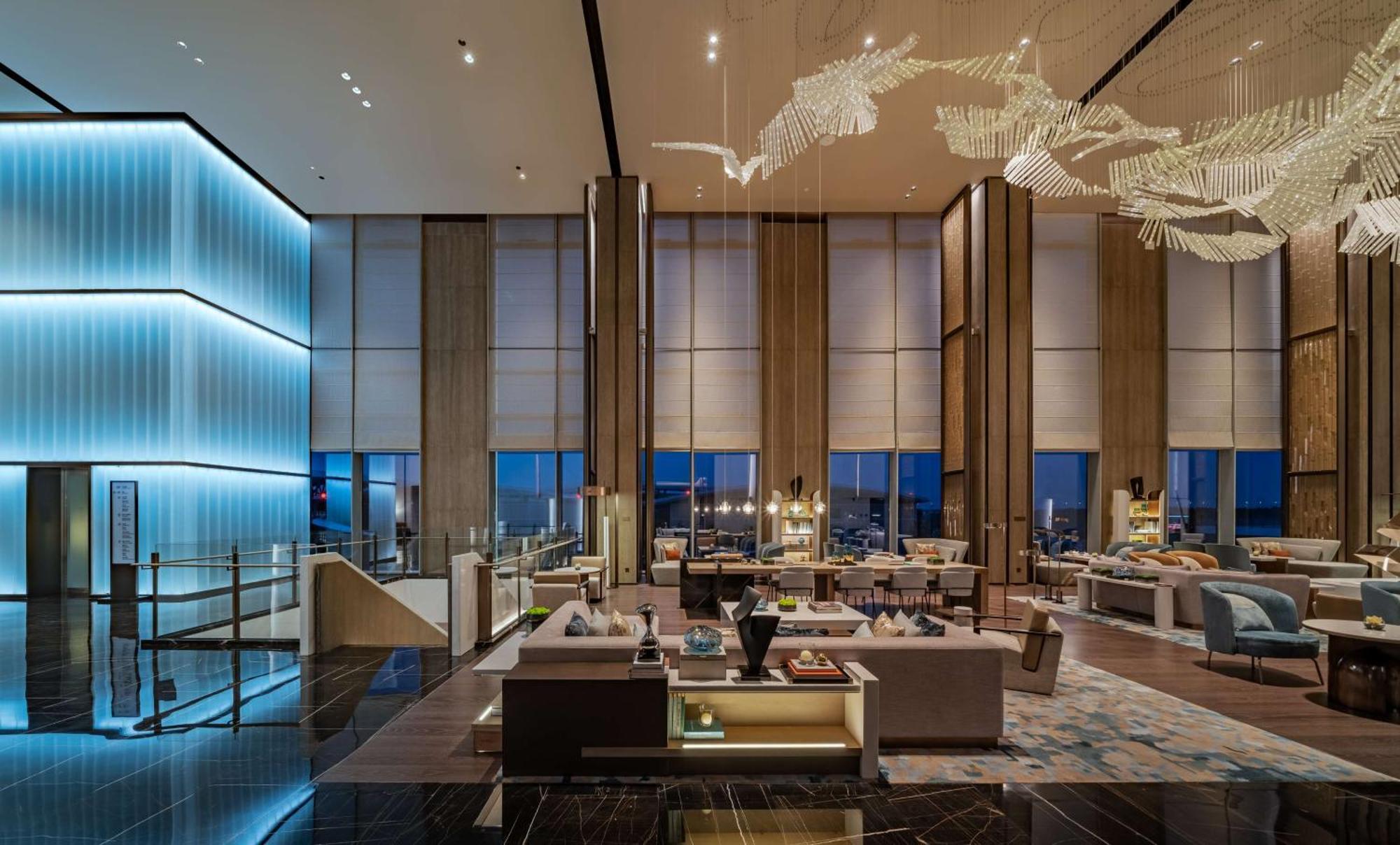 Hotel Hilton Shenzhen World Exhibition & Convention Center - Only 5 Minutes' Walk To Wecc Exterior foto