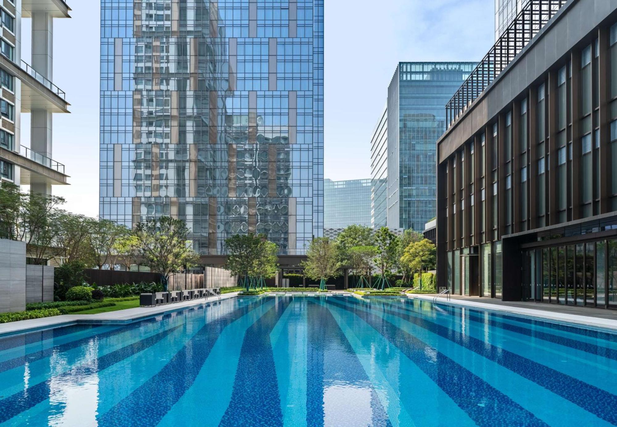 Hotel Hilton Shenzhen World Exhibition & Convention Center - Only 5 Minutes' Walk To Wecc Exterior foto