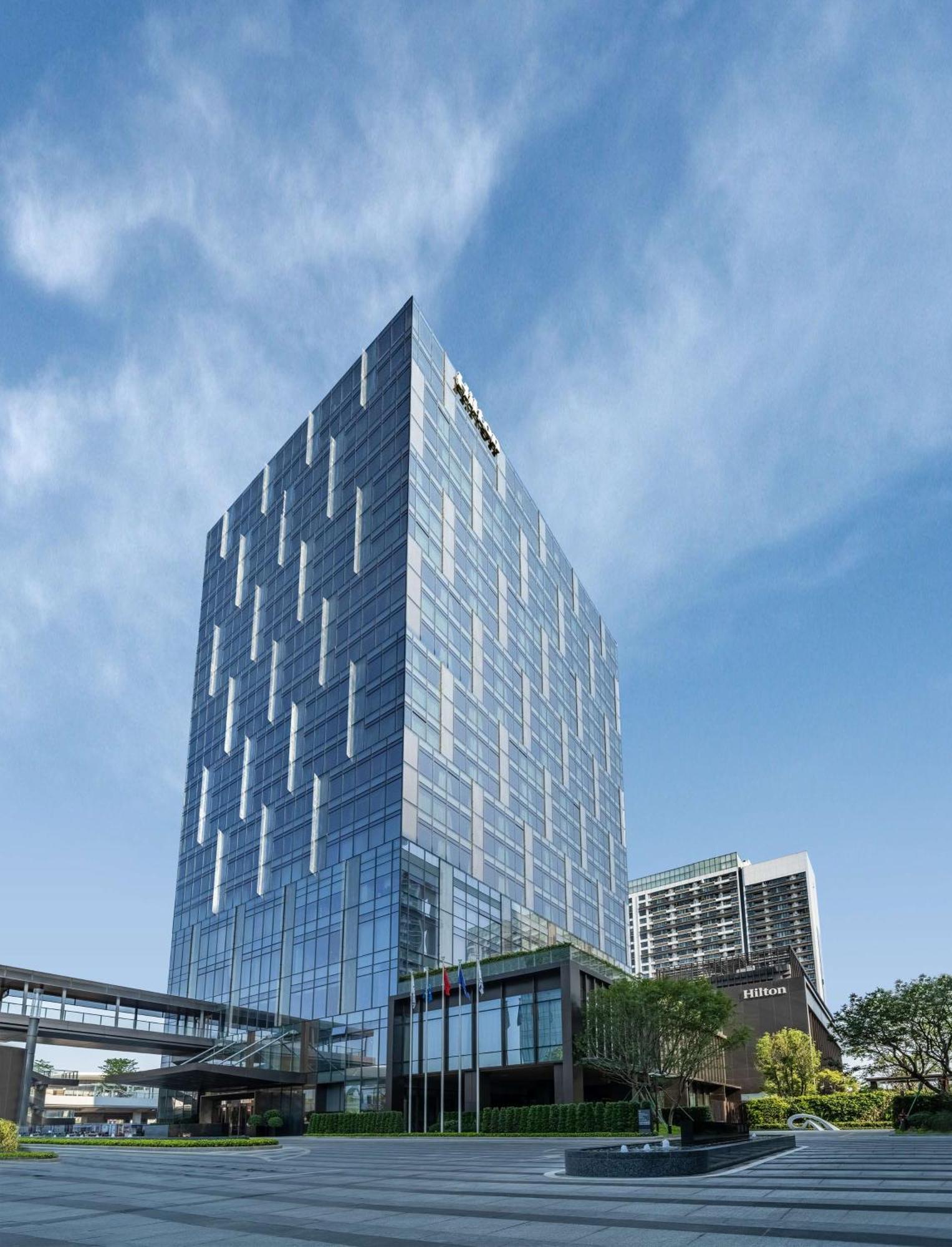 Hotel Hilton Shenzhen World Exhibition & Convention Center - Only 5 Minutes' Walk To Wecc Exterior foto