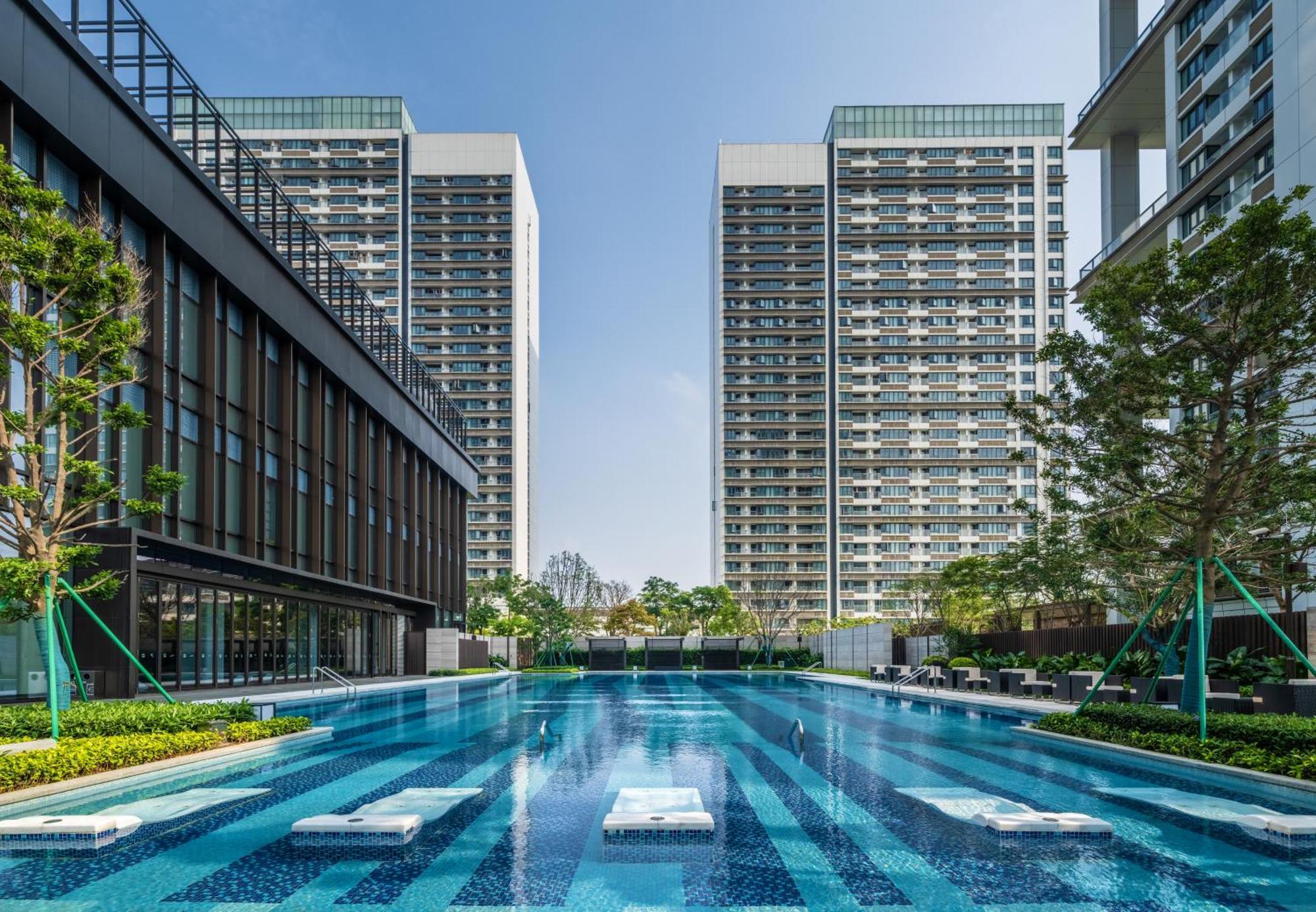 Hotel Hilton Shenzhen World Exhibition & Convention Center - Only 5 Minutes' Walk To Wecc Exterior foto